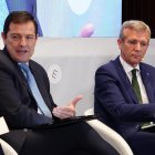 El presidente de la Junta de Castilla y León, Alfonso Fernández Mañueco, participa junto al presidente de la Xunta de Galicia, Alfonso Rueda Valenzuela, en la tercera edición del Foro Ancares: 'Los Retos del Noroeste' de Diario de León