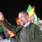 Mitin del presidente de VOX, Santiago Abascal, en Zamora