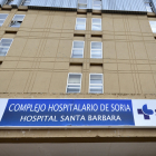 Fachada del Hospital de Santa Bárbara en Soria. Horizontal.- E. M.
