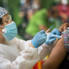 Vacunación masiva en Ciudad Rodrigo, Salamanca. - ICAL