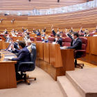 Segunda sesión del pleno de las Cortes de Castilla y León. - ICAL