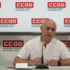El secretario de Acción Sindical, Medio Ambiente y Salud Laboral de CCOO Castilla y León, Fernando Fraile.- ICAL