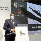 El presidente de la Diputación de Ávila, Carlos García. / ICAL