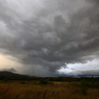 Imagen de archivo de tormenta en Castilla y León.- ICAL