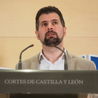 El secretario general del PSOE de Castilla y León, Luis Tudanca, en una imagen de archivo. -ICAL