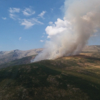 Foto del incendio de Solana de Ávila