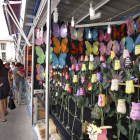 Feria comercial en el centro de Ávila, en una foto de archivo. ICAL