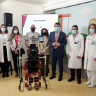 Presentación del primer exoesqueleto pediátrico en Castilla y León con la presencia de Alfonso Fernández Mañueco. ICAL