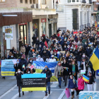 La Asociación de Ucranianos en Zamora y Salamanca ha convocado una manifestación en contra de la guerra.- ICAL