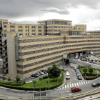 Vista exterior del Hospital Clínico de Salamanca. ICAL