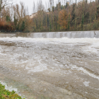 Desbordamiento del Río Eresma a su paso por Segovia y en la presa del Pontón Alto - ICAL