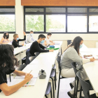 Estudiantes en un aula. Imagen de archivo.  / E. M.