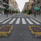 El Ayuntamiento de León aprueba licitar el contrato de peatonalización de la Avenida de Ordoño II de la capital. -ICAL