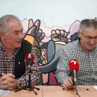 Los máximos responsables de la Alianza UPA-COAG en Castilla y León, Aurelio González y Lorenzo Rivera. - ICAL