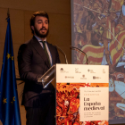 Juan García-Gallardo en la inauguración del congreso 'La España medieval'. ICAL.