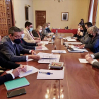 Comisión de Seguimiento del convenio para la ejecución y explotación de las obras de aprovechamiento del embalse de las Cogotas, Ávila. -ICAL
