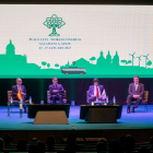 El Palacio de Congresos y Exposiciones de Castilla y León en el acto de inauguración del Congreso 'Peace City World Congress 2023'. ICAL