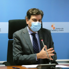 El consejero de Economía y Hacienda, Carlos Fernández Carriedo.- ICAL