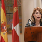 Raquel Sánchez, ministra de Transportes, Movilidad y Agenda Urbana. ICAL