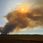 La Junta vuelve a declarar el nivel 2 el incendio de Losacio (Zamora) por afección a la población.- ICAL