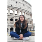 La estudiante palentina de Comunicación Audiovisual de la Universidad de Burgos, Aisha Toquero, vive en Campobasso (sur de Italia). - ICAL