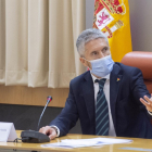 El ministro del Interior, Fernando Grande-Marlaska, durante un acto reciente - Europa Press