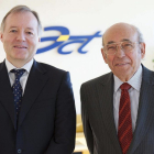 Ernesto Antolin Arribas, presidente de Grupo Antolin, junto a José Antolin Toledano, presidente de honor de la compañía en una imagen de archivo. -E. M.