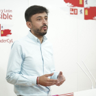 El secretario general de Juventudes Socialistas de Castilla y León y senador por la Comunidad, Fran Díaz. - ICAL