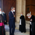 El Rey Felipe VI en la inauguración de Las Edades del Hombre en la Catedral de Burgos. - ICAL