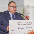 El consejero de Sanidad, Alejandro Vázquez, participa en el desayuno informativo organizado por Executive Forum con la ponencia sobre los retos de la sanidad en Castilla y León. Ical