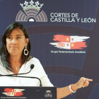 Ana Sánchez, secretaria de Organización del Partido Socialista de Castilla y León. ICAL