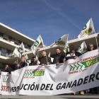 UCCL se manifiesta frente a la Junta en Salamanca. ICAL