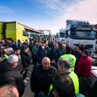 Movilizaciones de camioneros en Burgos.- ICAL