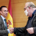 El director general de Trabajo y Prevención de Riesgos Laborales, Fernando de la Parte Alcalde, comparece, a solicitud del Grupo Socialista, para informar sobre los accidentes de trabajo producidos a lo largo de los años 2021 y 2022 en Castilla y León.