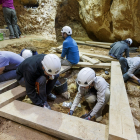 Campaña de excavaciones en los yacimientos de Atapuerca. -ICAL