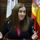 Virginia Barcones, delegada del Gobierno en Castilla y León. ICAL