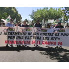 UCCl reclama en las calles de Valladolid medidas "urgentes" de apoyo a los productores para evitar el riesgo de desabastecimiento 