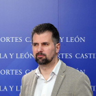 El secretario general del PSOECyL y portavoz en las Cortes, Luis Tudanca, analiza cuestiones de actualidad relacionadas. ICAL