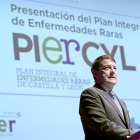 El presidente de la Junta de Castilla y León, Alfonso Fernández Mañueco, preside el acto institucional de presentación del Plan Integral de Enfermedades Raras (PierCyL). ICAL