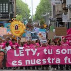 Manifestación para pedir el endurecimiento de la Ley del Menor, en mayo de 2018 / ICAL