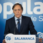 El presidente de la Gestora del PP de Salamanca, Carlos García Carbayo.- ICAL