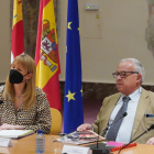 Gonzalo Santonja preside el Pleno de la Mesa de la Tauromaquia de Castilla y León.- ICAL