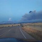 Incendio forestal en Teleno, León.- Twitter de Naturaleza Castilla y León.
