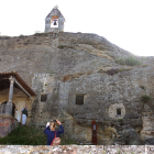 Iglesia rupestre de Santos Justo y Pastor en Olleros de Pisuerga(Palencia)