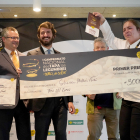 El vicepresidente de la Junta, Juan García-Gallardo, participa en la clausura de la entrega de premios del I Campeonato de Tapas de Legumbres