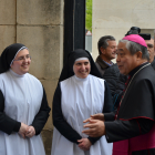 El nuncio de Su Santidad en España celebra una misa de acción de gracias en el templo de las religiosas canónigas regulares lateranenses de San Agustín