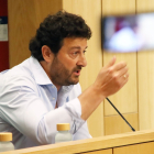 El popular Manuel García interviene en el Pleno del Ayuntamiento de Villaquilambre sobre el estado del Chalet del Pozo.