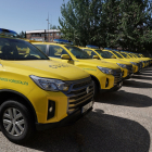 Vehículos pick-up para la prevención de incendios.