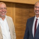 Francisco Igea y Luis Fuentes, en una imagen de archivo