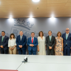 Acto de firma de las adendas del convenio del Fondo de Cohesión Territorial con las nueve diputaciones.